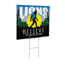 Detroit Lions Yard Sign, Bigfoot