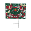 Minnesota Wild Yard Sign, Holiday