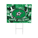 Dallas Stars Yard Sign, Holiday