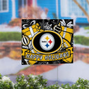 Pittsburgh Steelers Yard Sign, Holiday
