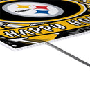 Pittsburgh Steelers Yard Sign, Holiday