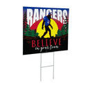 New York Rangers Yard Sign, Bigfoot