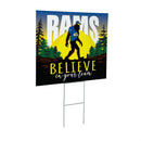 Los Angeles Rams Yard Sign, Bigfoot