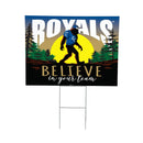 Kansas City Royals Yard Sign, Bigfoot