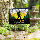 Milwaukee Brewers Yard Sign, Bigfoot