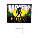 Milwaukee Brewers Yard Sign, Bigfoot