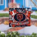 Chicago Bears Yard Sign, Holiday