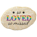 Memorial Garden Stone, Rainbow Bridge Tiding Stone, Asst of 3