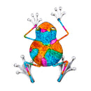 Metal Gradient Frog Garden Statue, 5"H