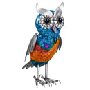 Metal Gradient Owl Garden Statue, 15"H