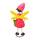 Metal Colorful Garden Fairy Statue, 2 Asst., 9.5"H