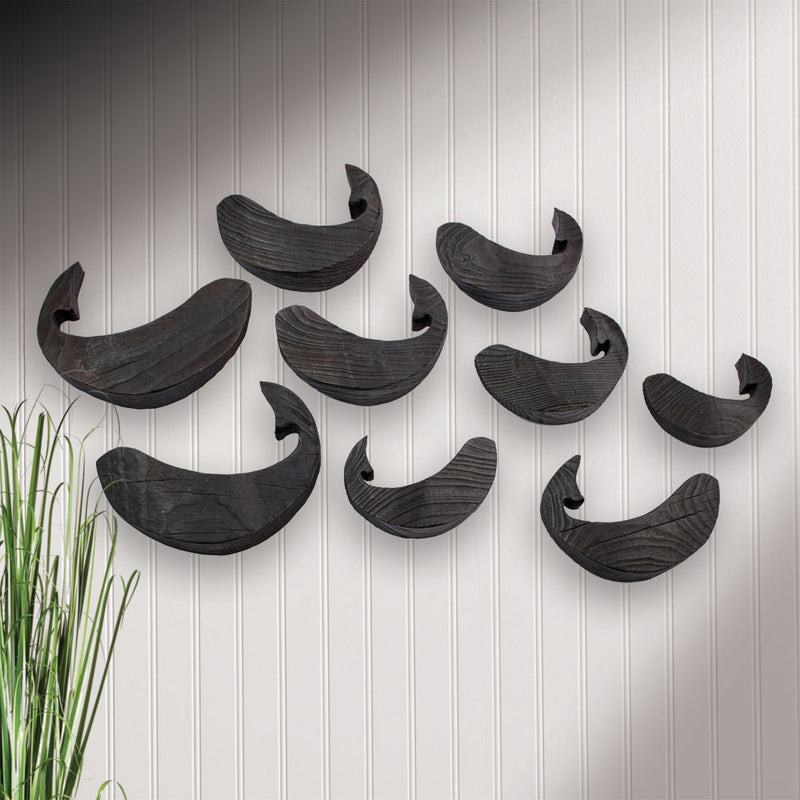 NAPA Home & Garden, THE SCHOOL WALL MOUNTED, SET OF 9,HL205