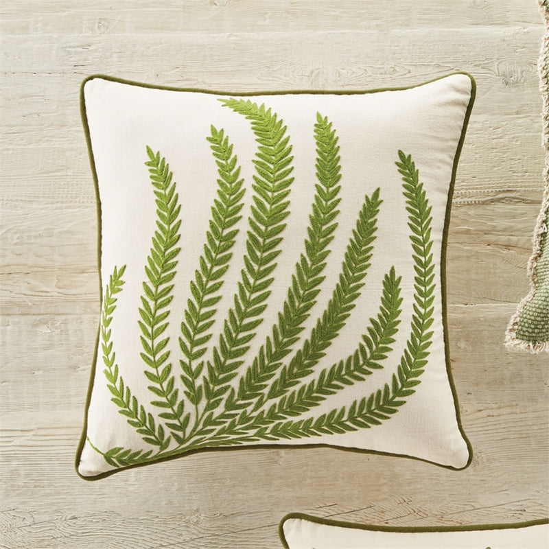 Napa Home & Garden Fern 18" Square Pillow