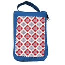 American Classic Tote Foldable Compact, Red Florals, 15.5"L x 4.5"W x 16.5"H