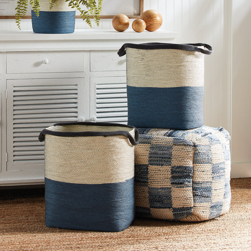 NAPA Home & Garden, AYDEN BASKETS WITH HANDLES, SET OF 2,HU403