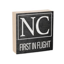 State Wooden Plock North Carolina 6x6"