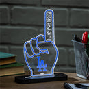 Los Angeles Dodgers Baseball Foam Finger Desklite LED Decor