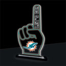 Miami Dolphins NFL Football Foam Finger Desklite LED Decor