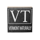 State Wooden Plock Vermont 6x6"