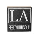 State Wooden Plock Louisiana 6x6"