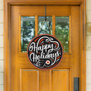 Philadelphia Flyers Holiday Round Door Décor with Hanging Rope, 18x18