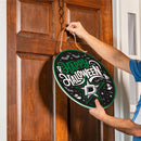 Dallas Stars Halloween Round Door Décor with Hanging Rope, 18x18