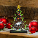 Philadelphia Eagles NFL Football Holiday Tree Desklite LED Decor