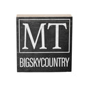 State Wooden Plock Montana 6x6"