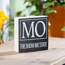 State Wooden Plock Missouri 6x6"