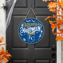 Kansas City Royals Halloween Round Door Décor with Hanging Rope, 18x18