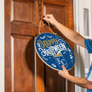 Kansas City Royals Halloween Round Door Décor with Hanging Rope, 18x18