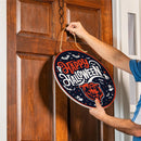 Chicago Bears Halloween Round Door Décor with Hanging Rope, 18x18