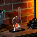 Cleveland Browns NFL Football Foam Finger Desklite LED Decor