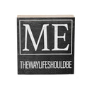 State Wooden Plock Maine 6x6"