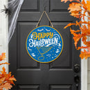 St Louis Blues Halloween Round Door Décor with Hanging Rope, 18x18