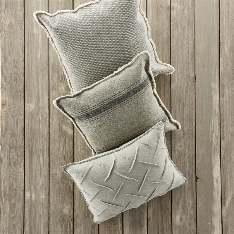 Napa Home & Garden Bistro Pillow, Light Gray