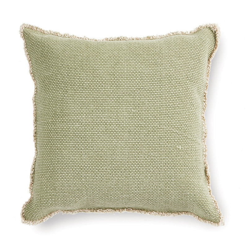 Napa Home & Garden Woven Fringed 20" Square Pillow