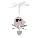 Chicago Cubs Shaped Metal Ornament