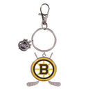 Boston Bruins Key Chain Charm