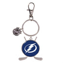 Tampa Bay Lightning Key Chain Charm