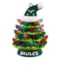 4" Mini LED Tabletop Christmas Tree, Philadelphia Eagles Throwback