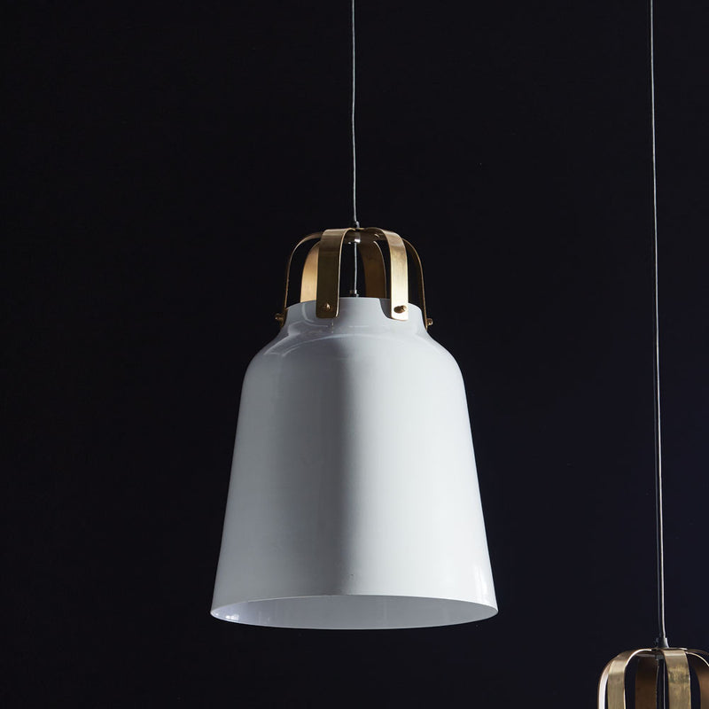 Finley Pendant Glossy White