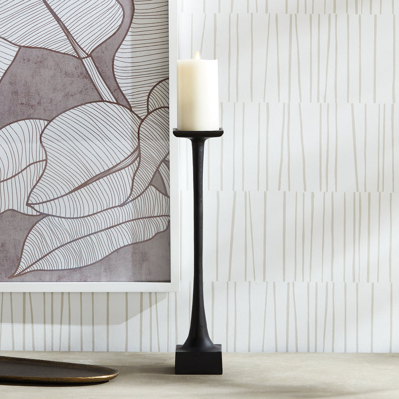 NAPA Home & Garden, MILTON CANDLE STAND TALL,N2DK18BK