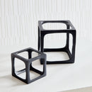 NAPA Home & Garden, CUBIST SCULPTURES, SET OF 2,N2DK19BK