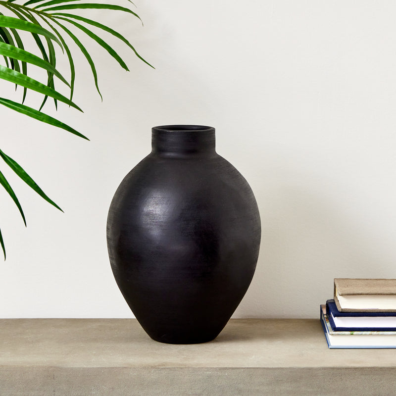 NAPA Home & Garden, ANALIA VASE SMALL,N2LA22BK