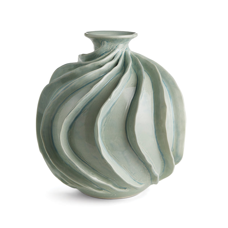 NAPA Home & Garden, ONDULATA VASE 14",N2MG17BLL