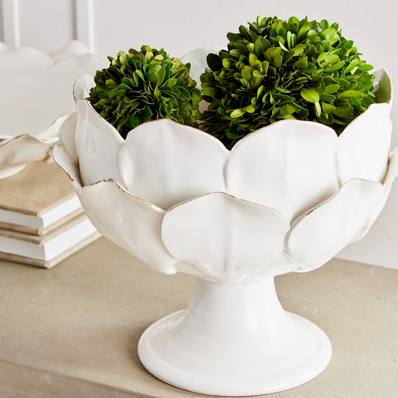 NAPA Home & Garden, DI ROSA FOOTED DECORATIVE BOWL,N2MG24WH