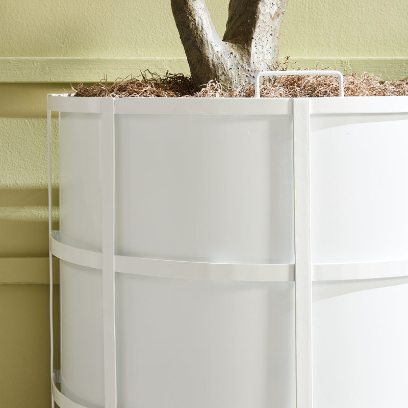 NAPA Home & Garden, FREMONT DEMILUNE PLANTER SHORT,N2MJ01WH