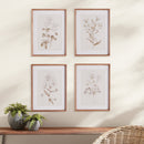 NAPA Home & Garden, FLEUR DE BLANC PRINTS, SET OF 4,N2NH11