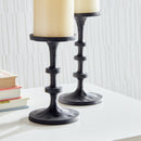 NAPA Home & Garden, Abacus Petite Candle Stands, Set of 2